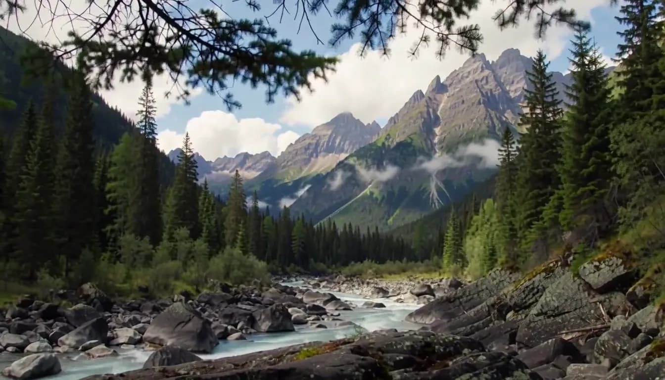 Sampled frame from Animate a landscape